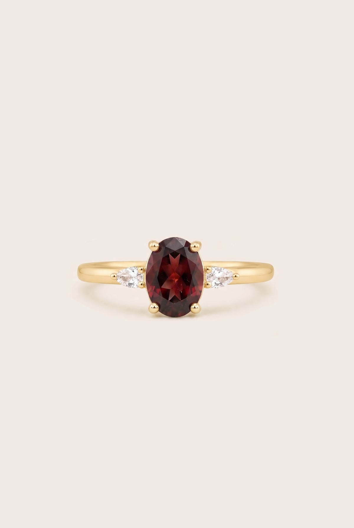 January Birthstone Ring - Gold