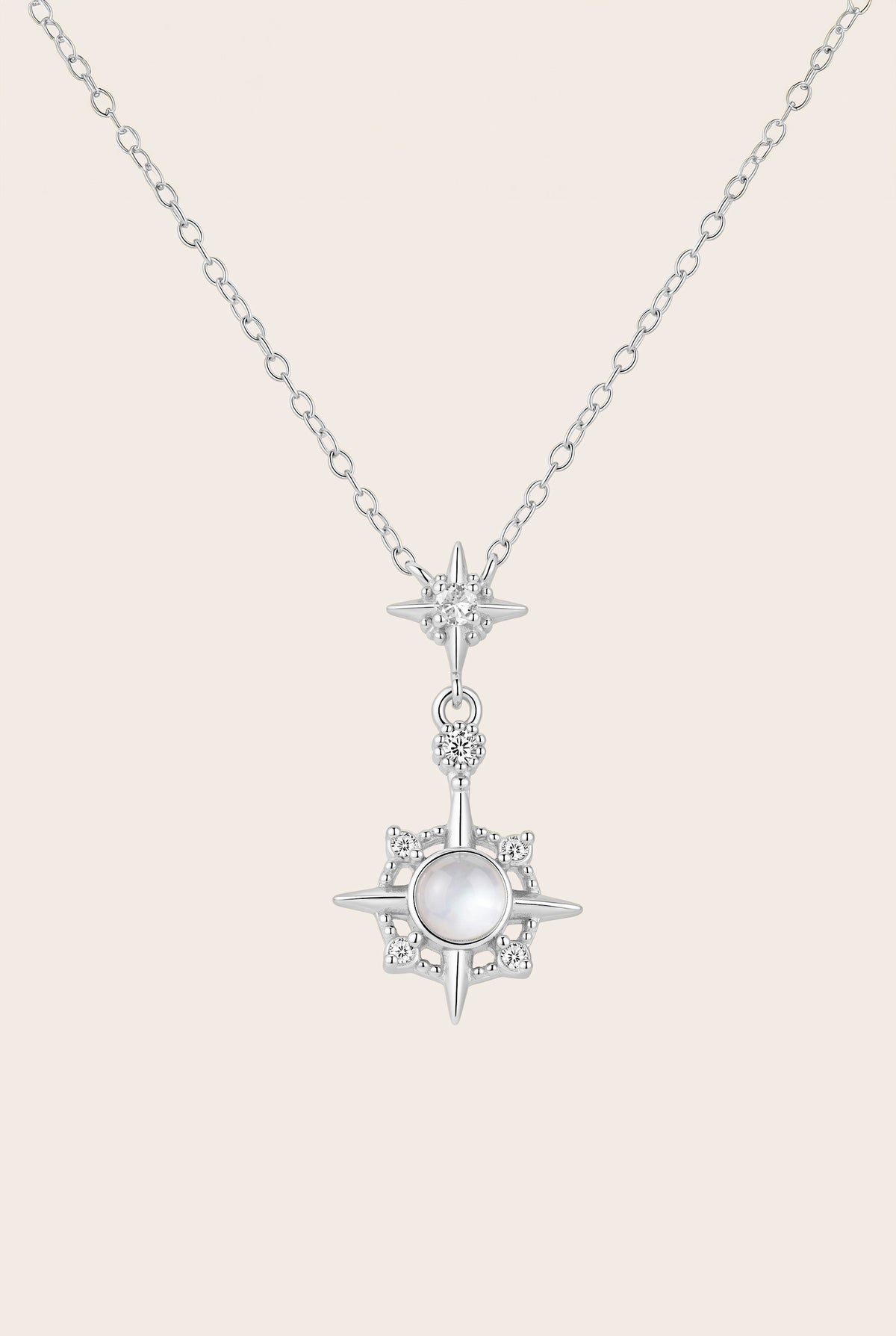 Silver Navigator Necklace