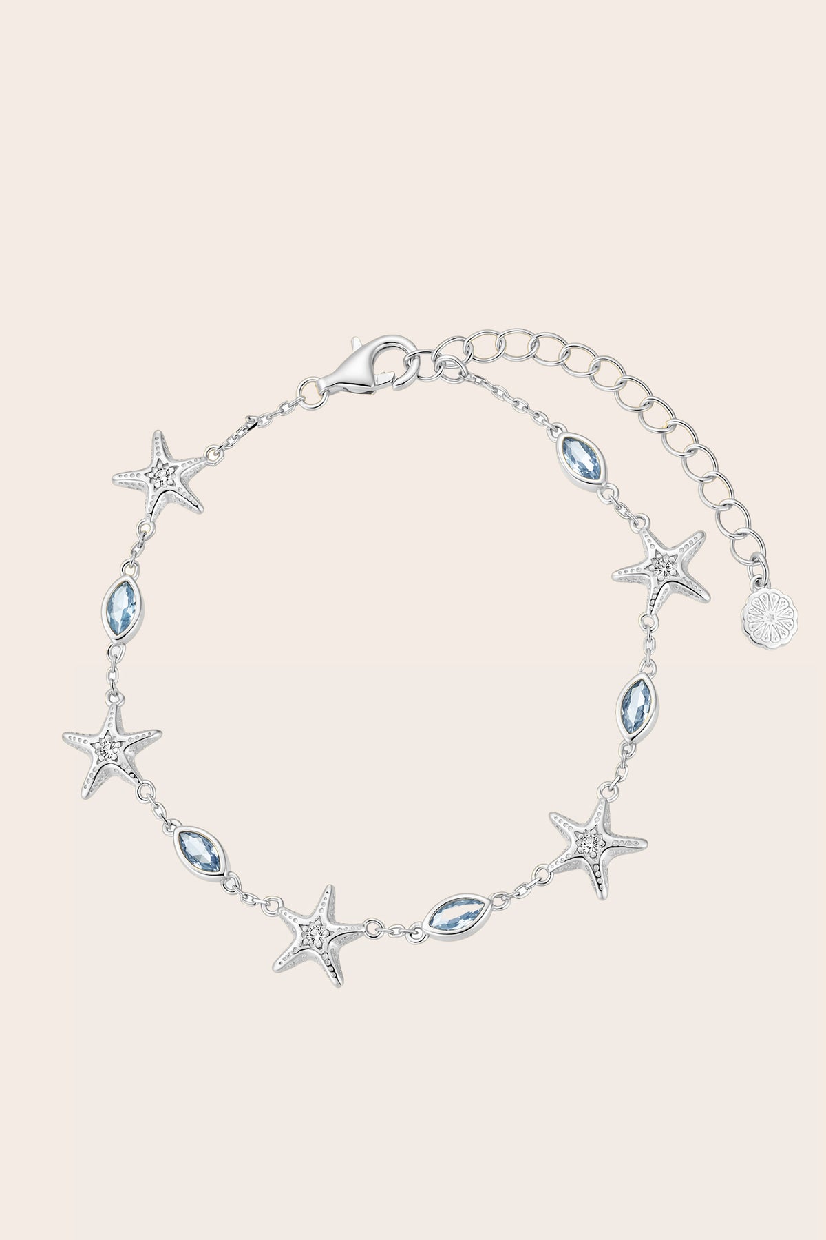 Silver Star of the Sea Bracelet