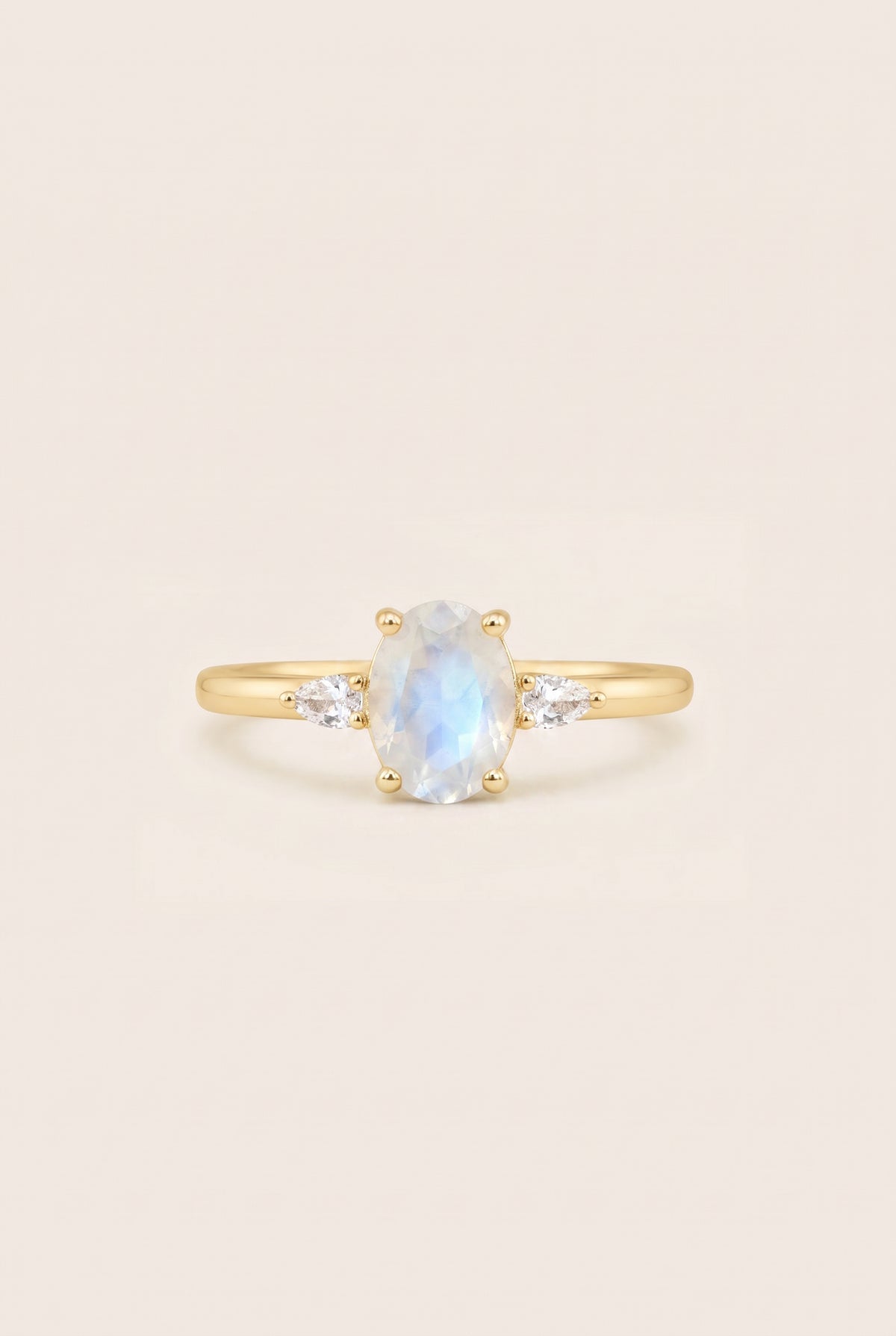 June Birthstone Ring - Gold