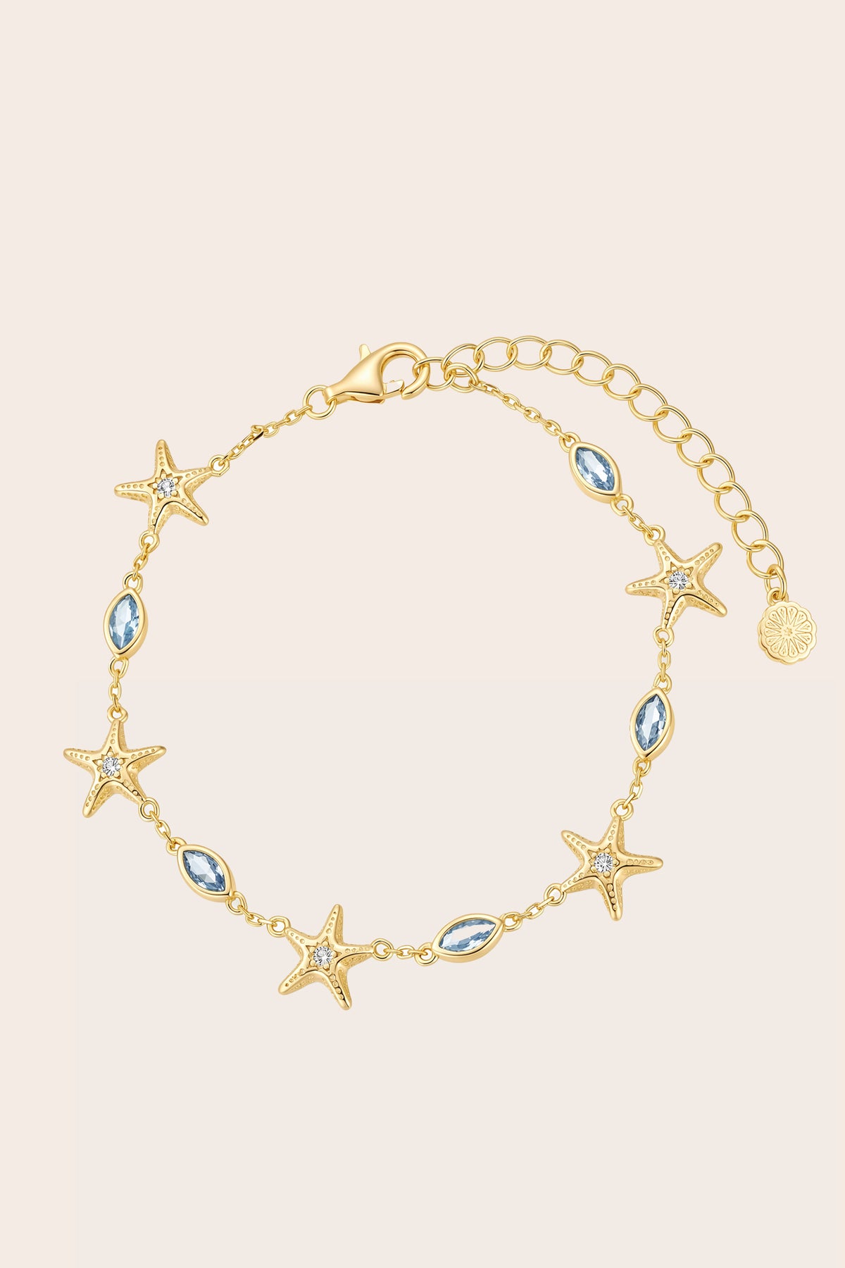 Gold Star of the Sea Bracelet