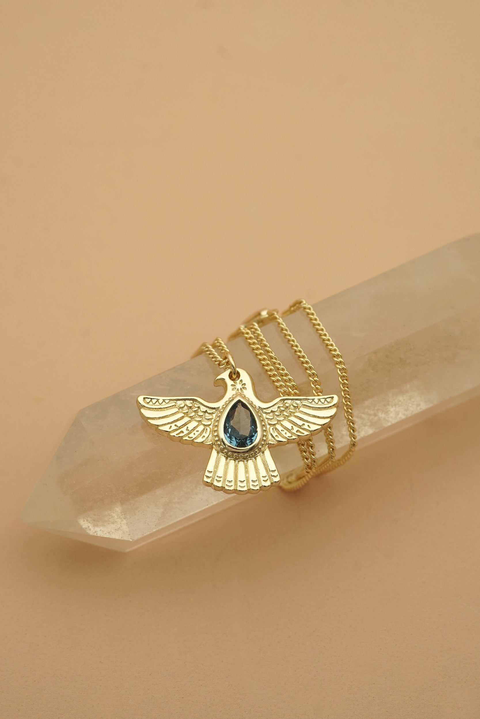 Thunderbird Necklace - Gold