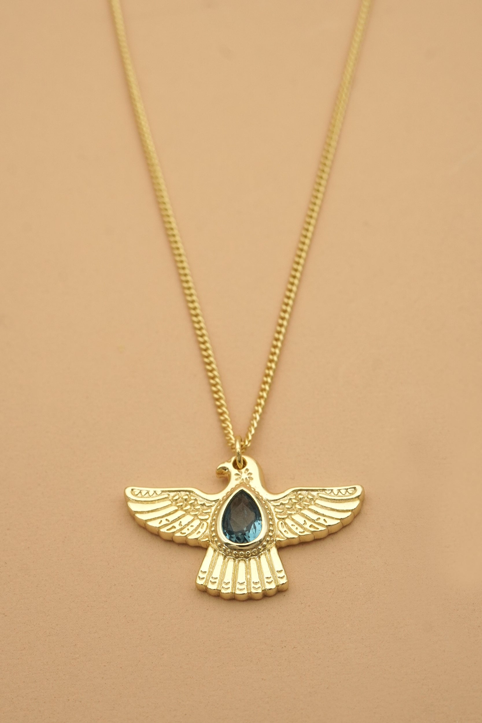 Thunderbird Necklace - Gold