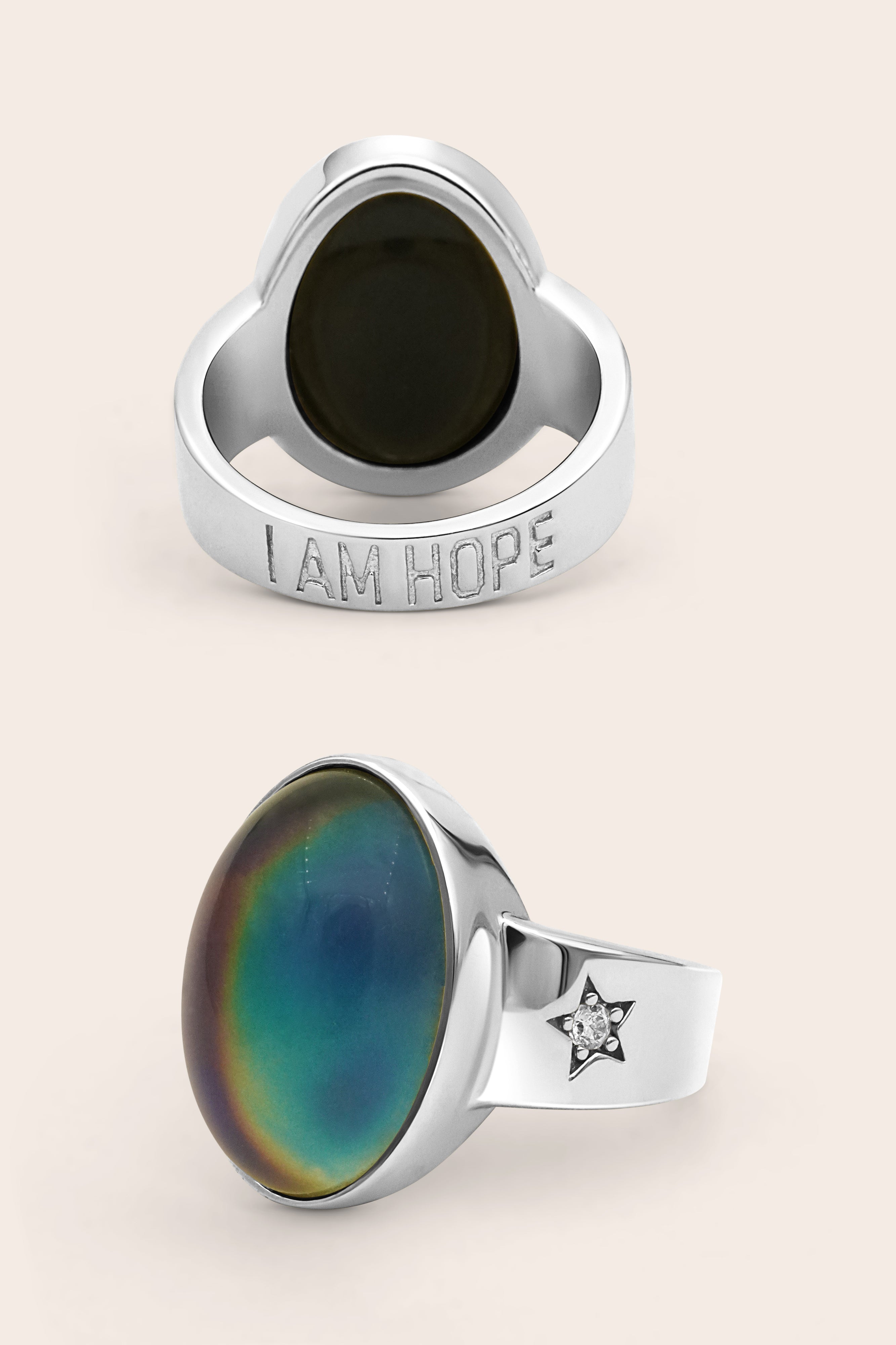 Silver Mood Ring