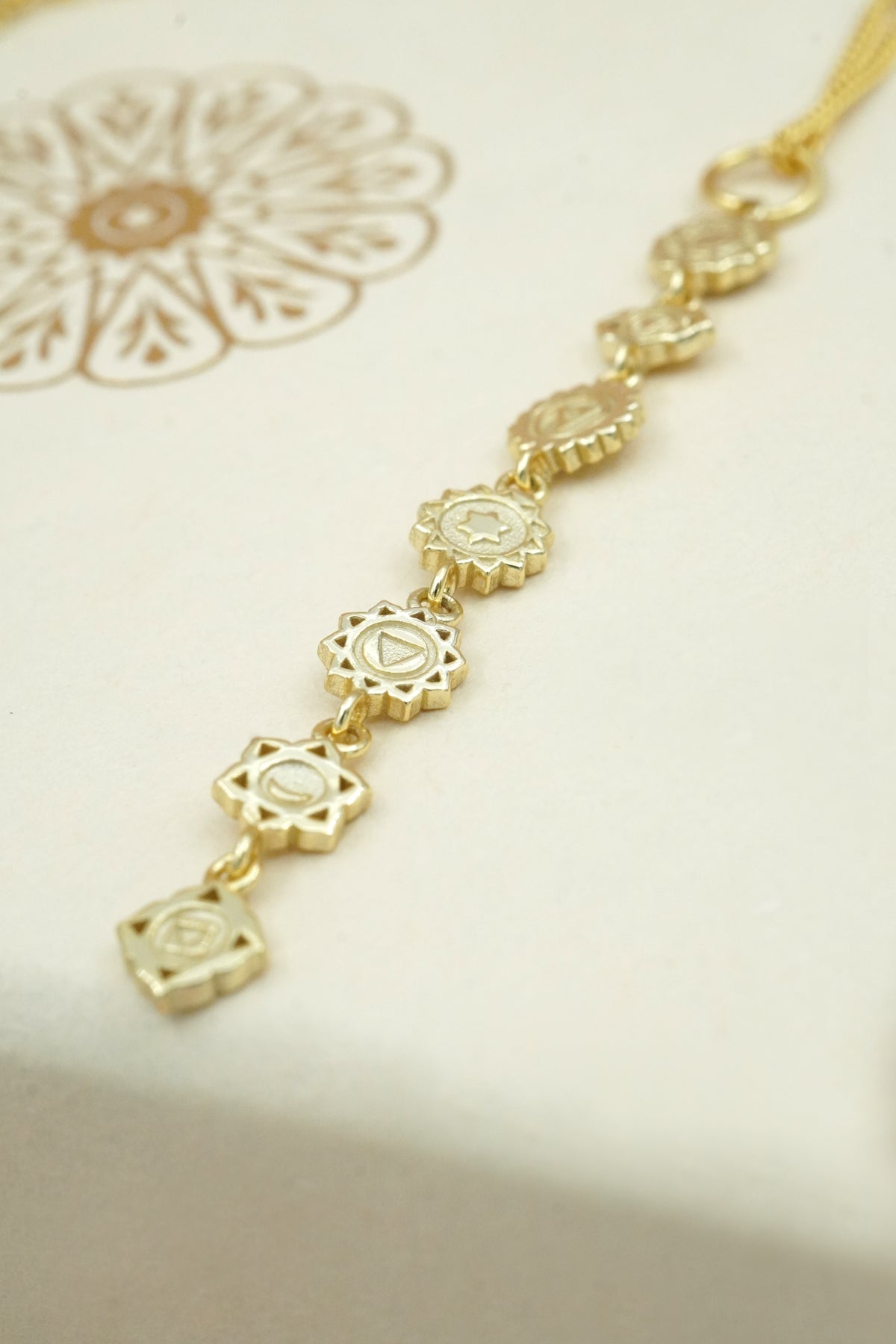 Seven Chakras Gift Set - Gold