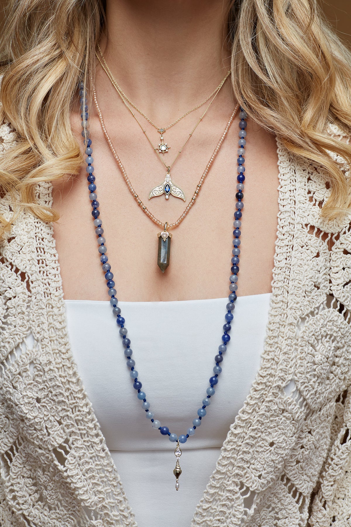 Gold Navigator Necklace