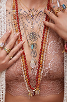 Crown Chakra Necklace Silver