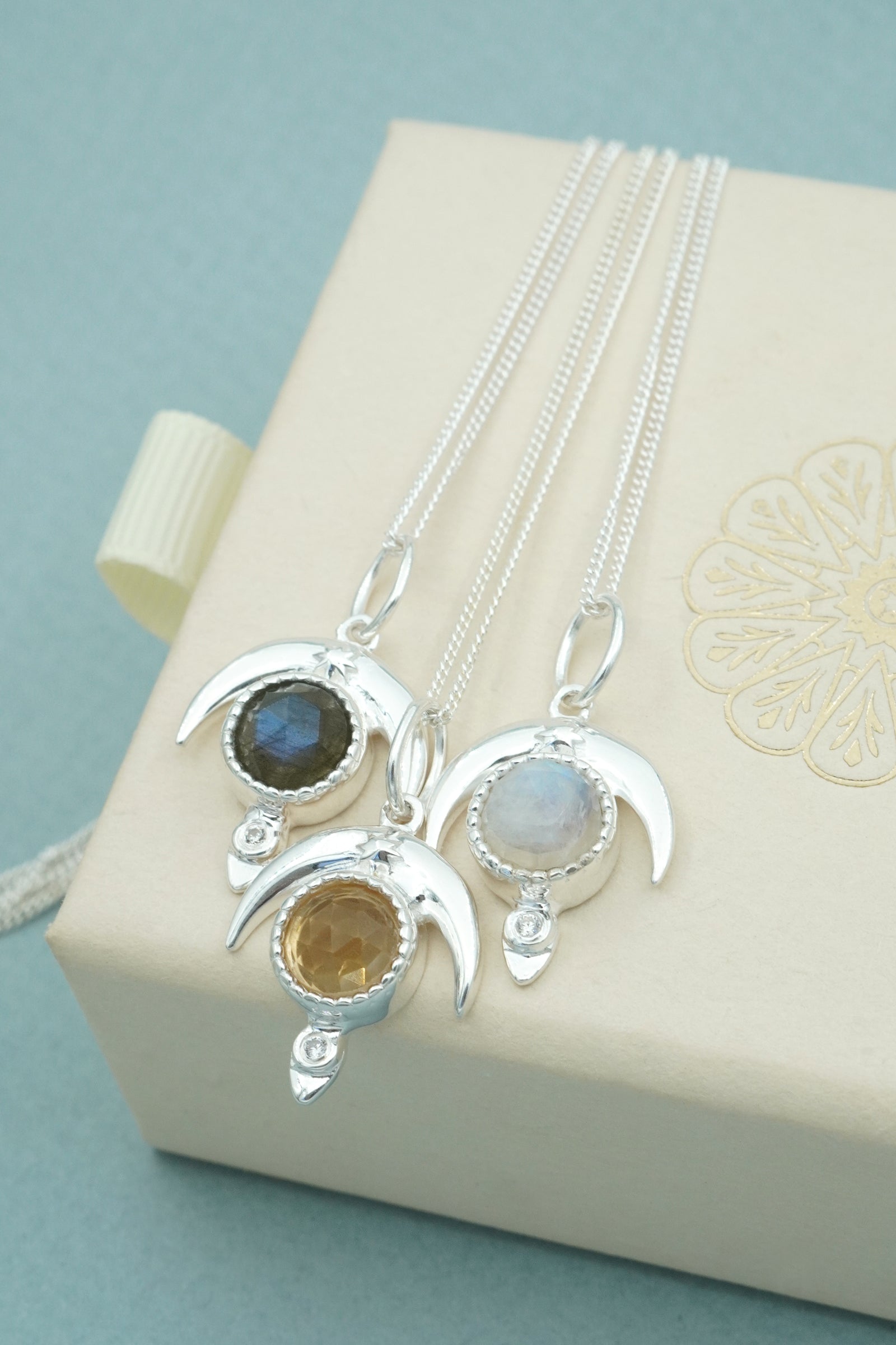Citrine Dare to Dream Necklace - Silver