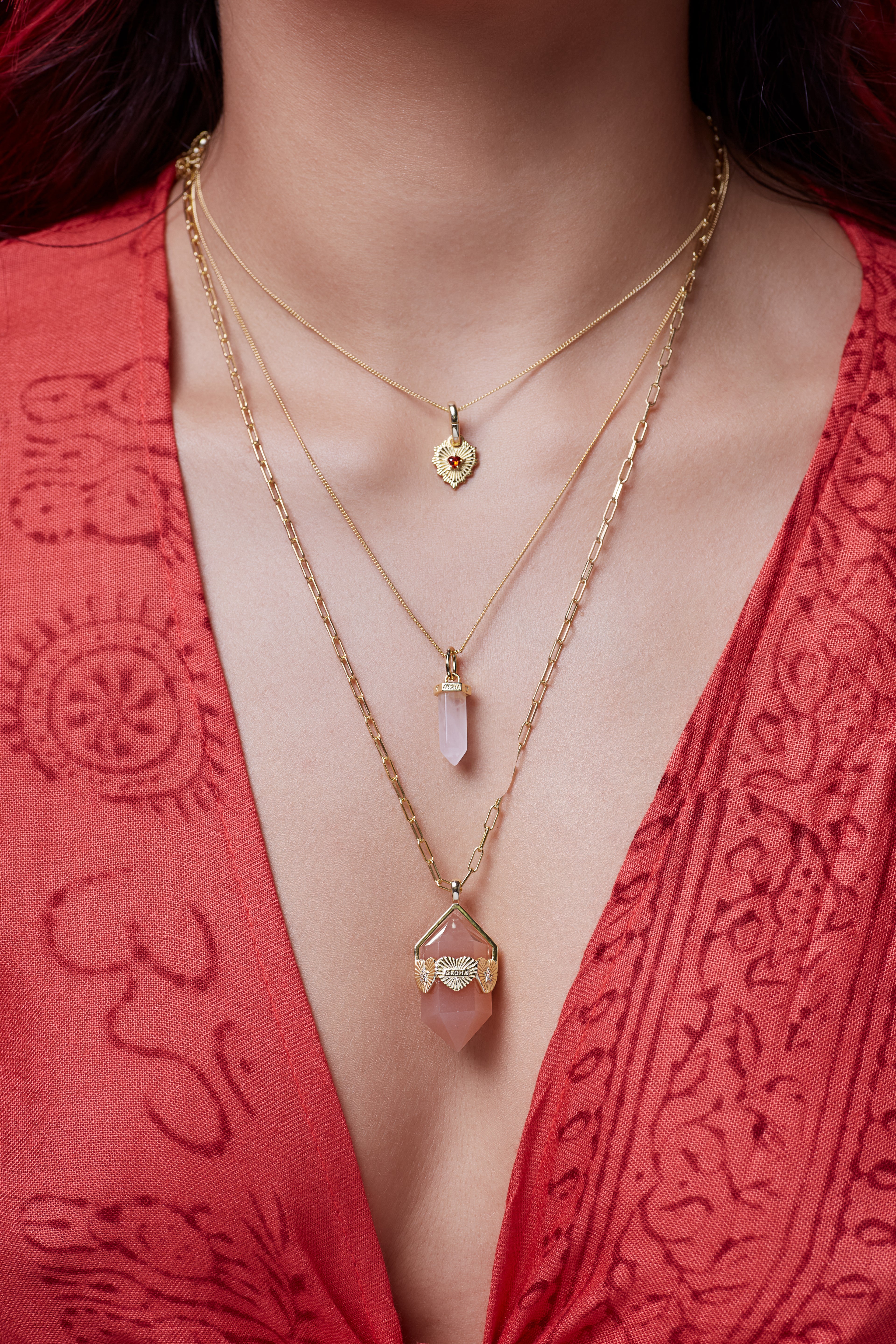 Aroha Necklace - Gold