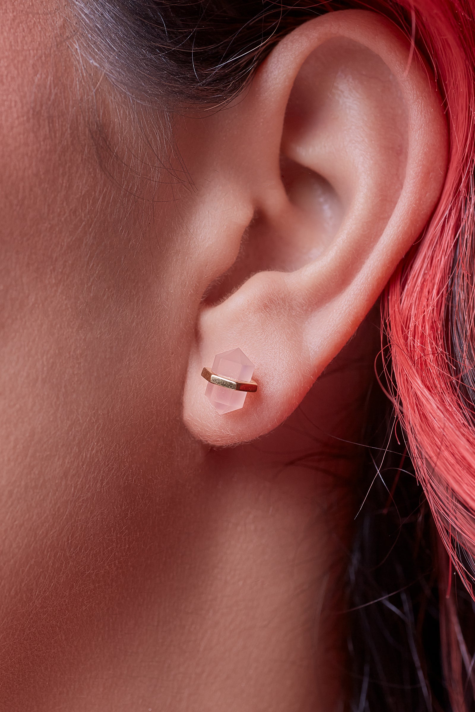 Love Intention Studs - Gold