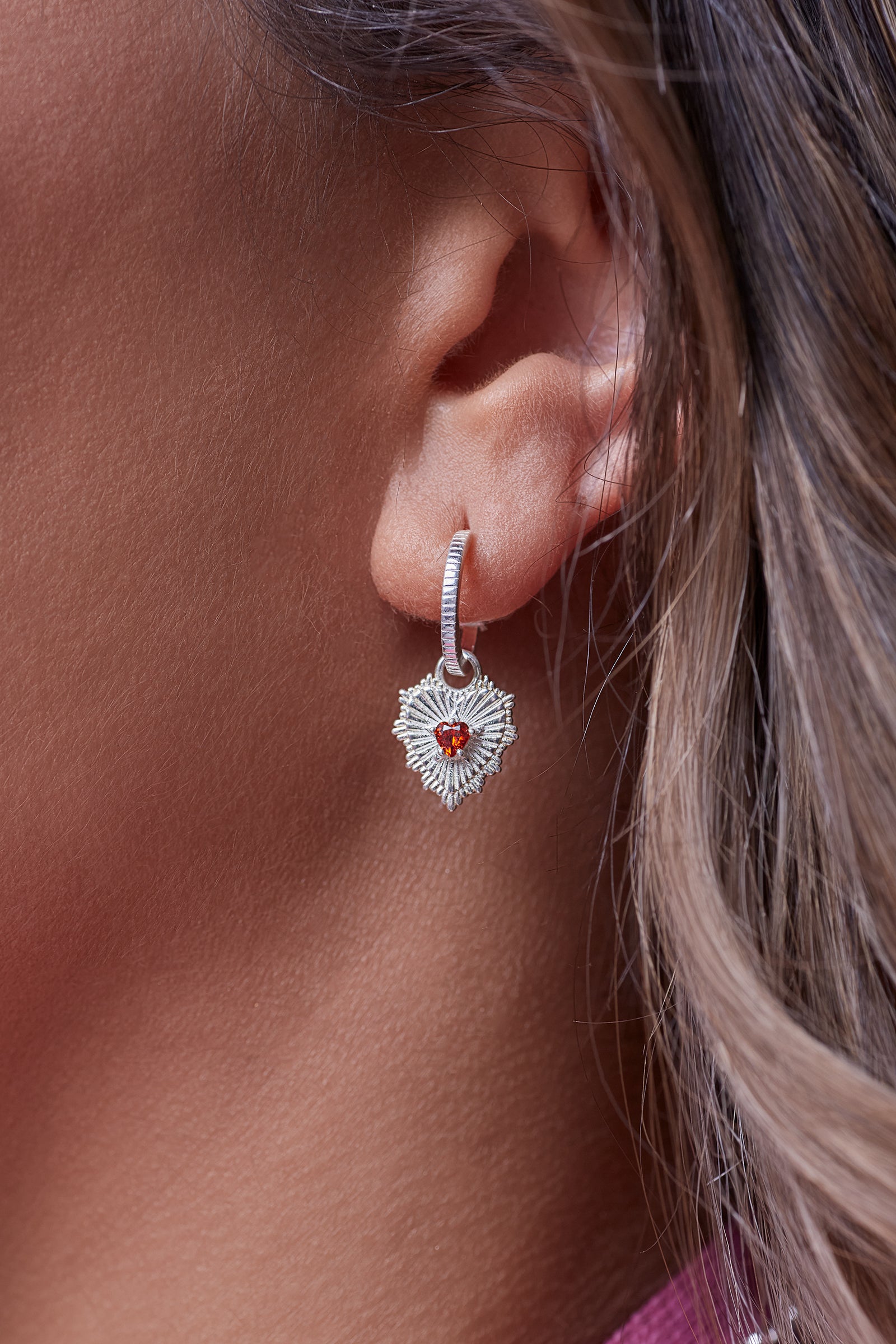 Lovelight Hoops - Silver