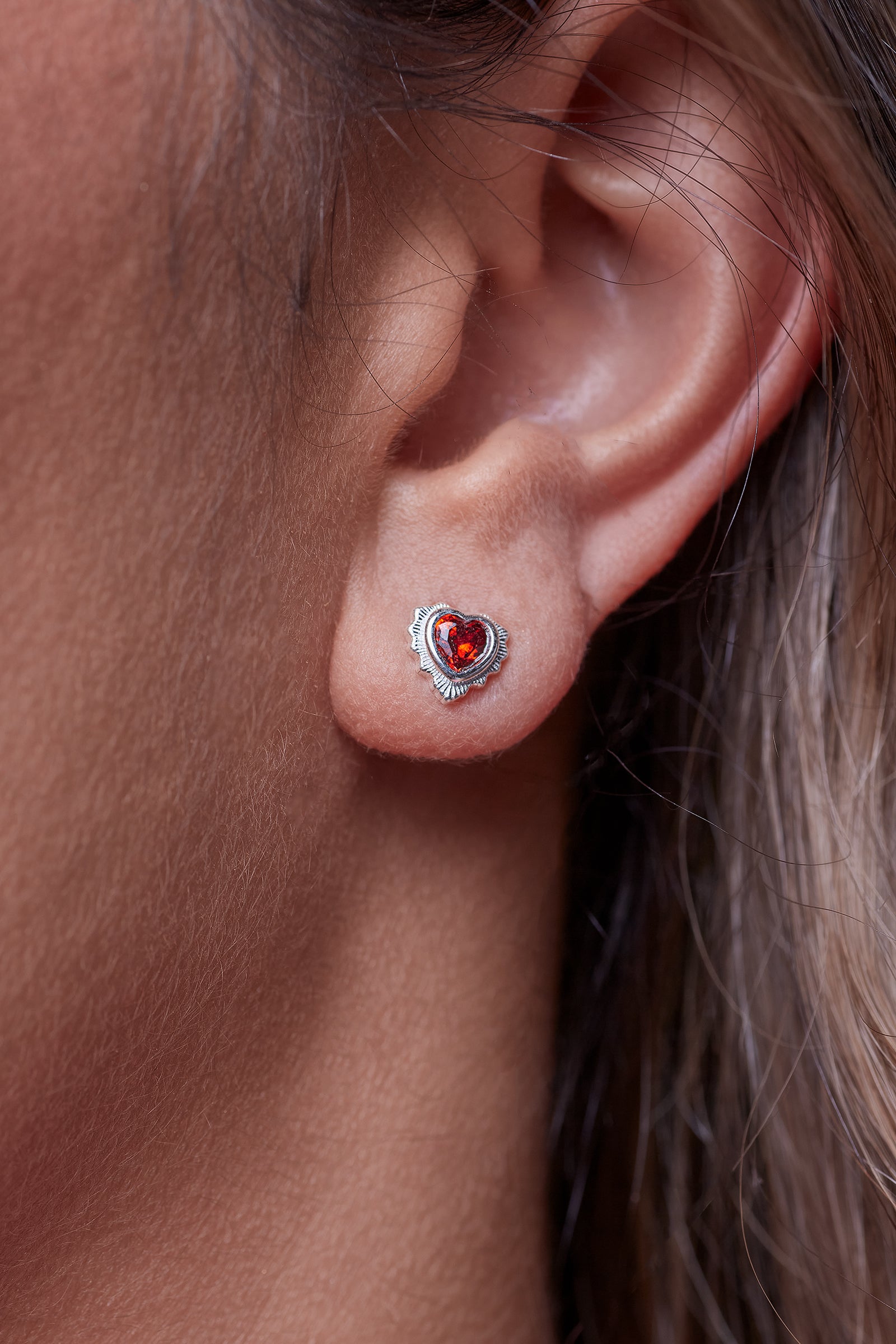 Lovelight Studs - Silver