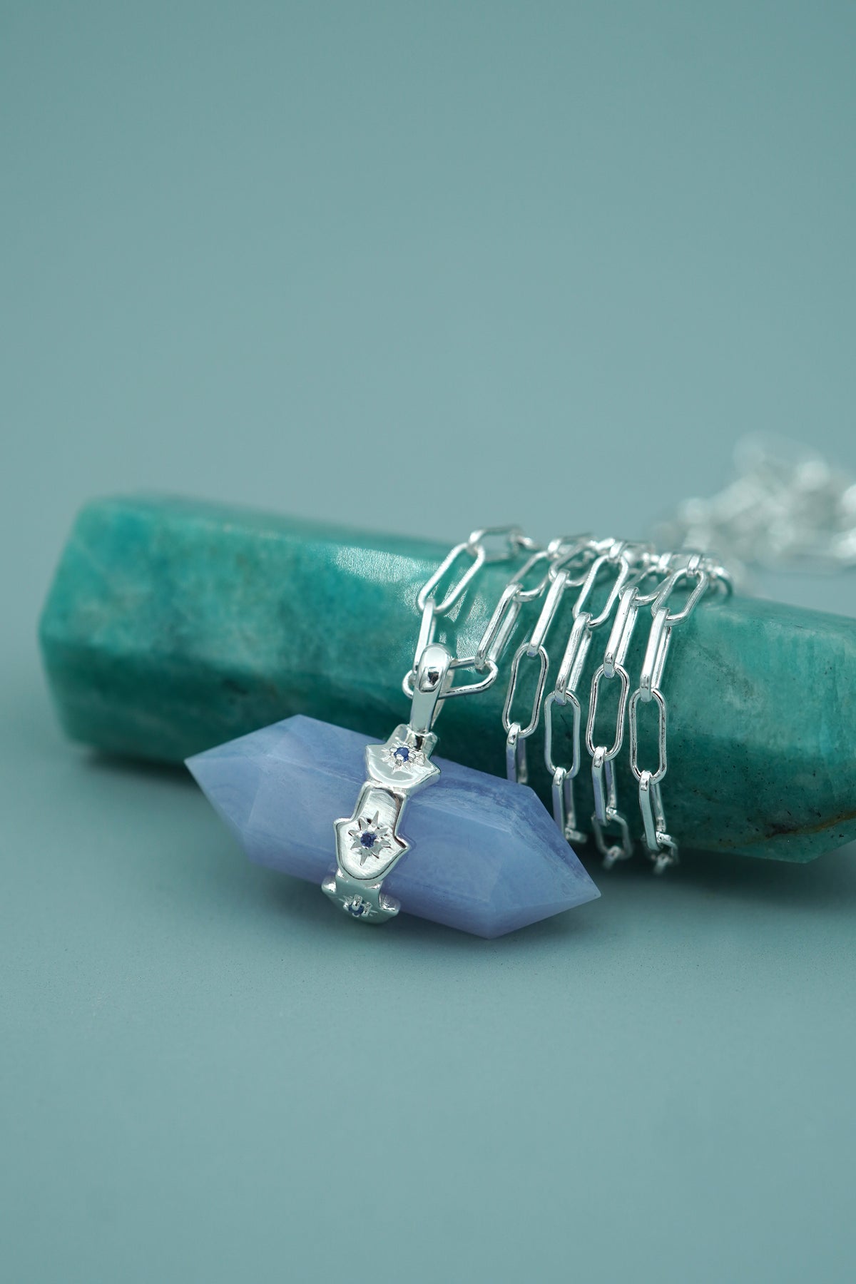 Peaceful Path Necklace - Silver