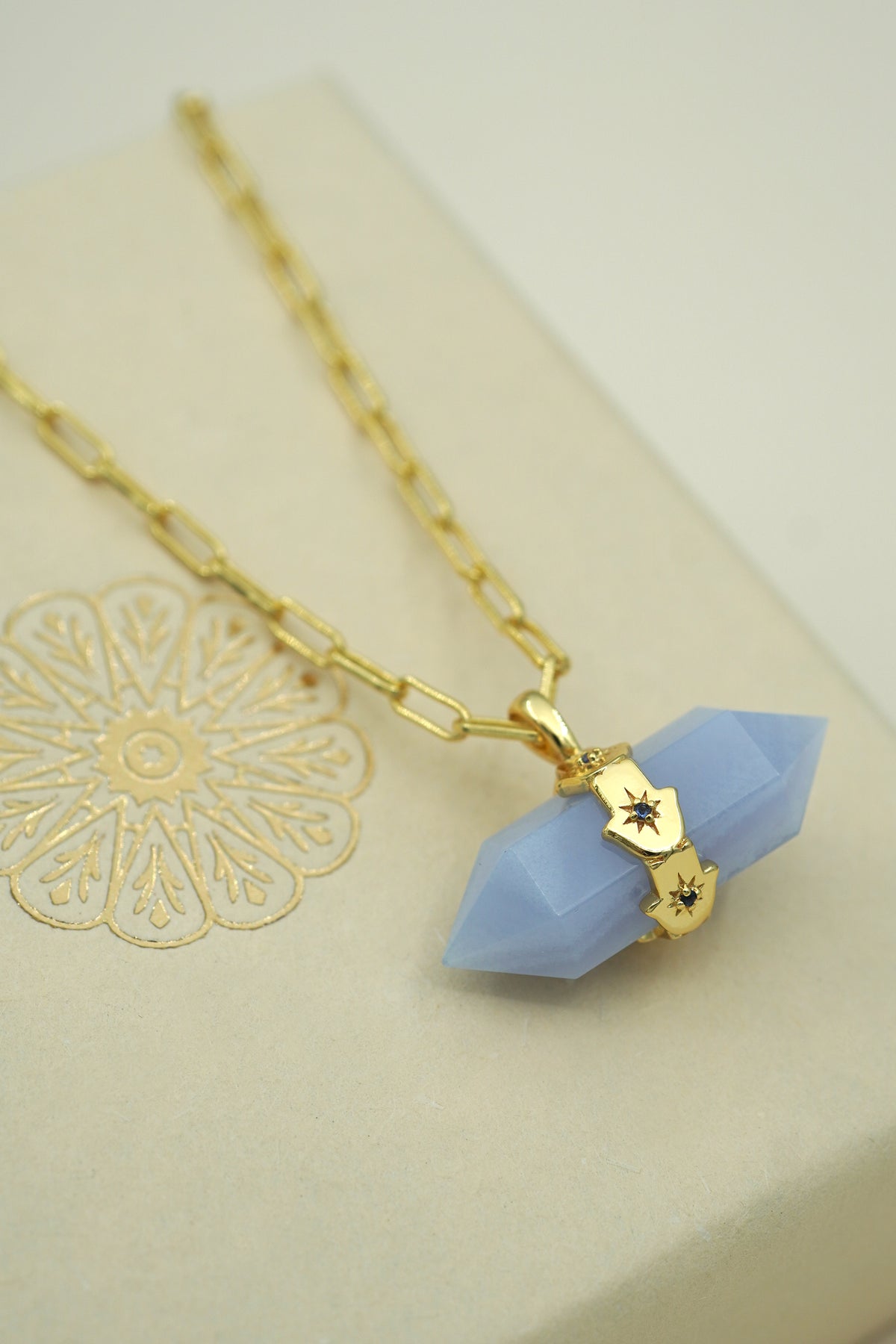Peaceful Path Necklace - Gold