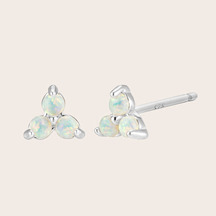 FREE Silver Birthstone Studs