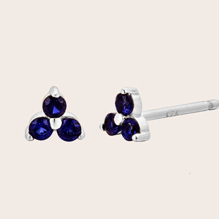 FREE Silver Birthstone Studs