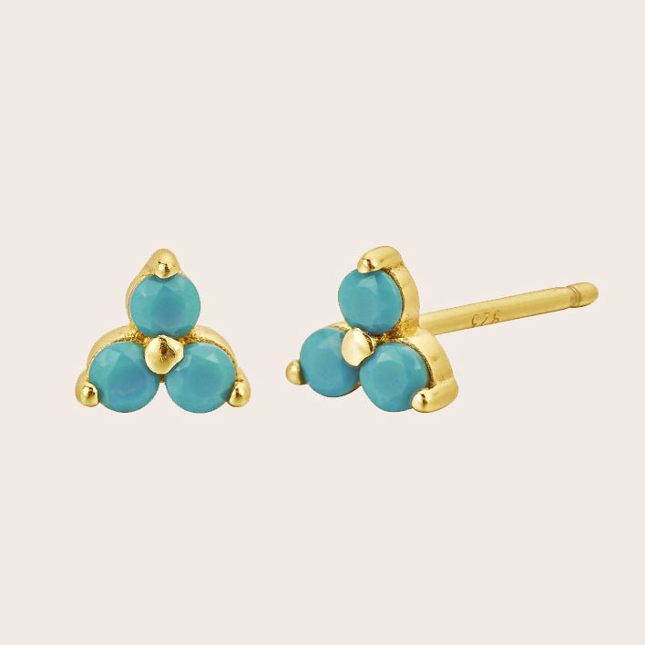 FREE Gold Birthstone Studs