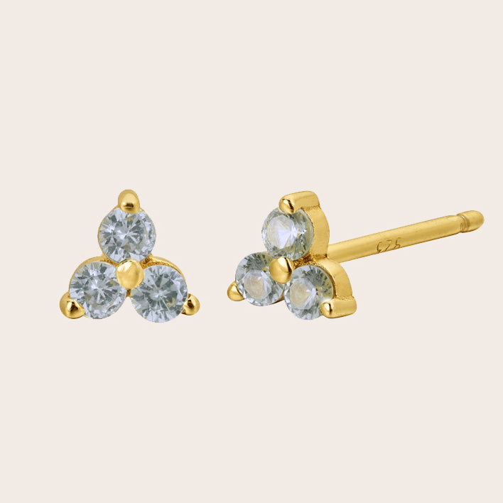 FREE Gold Birthstone Studs