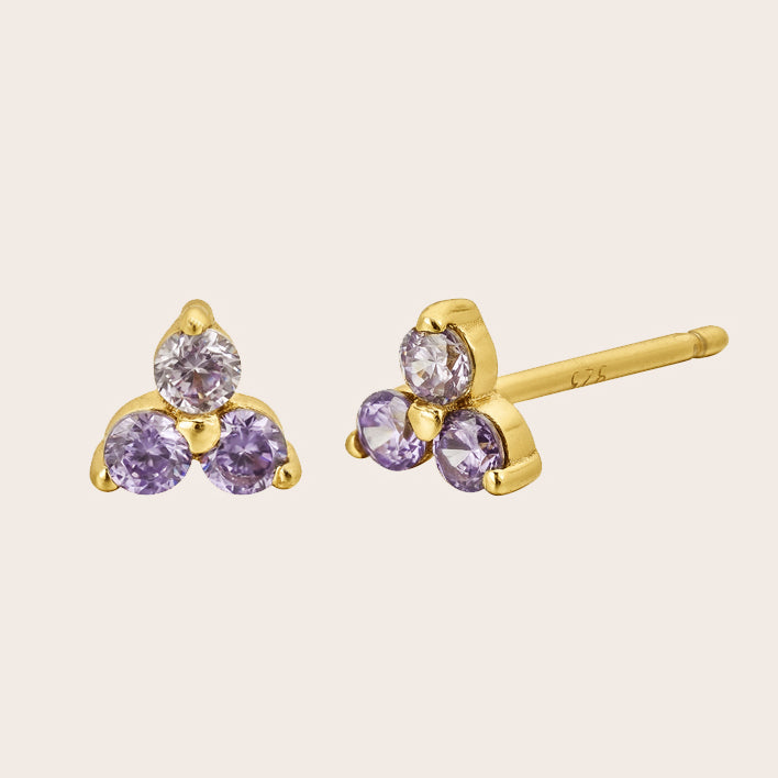 FREE Gold Birthstone Studs