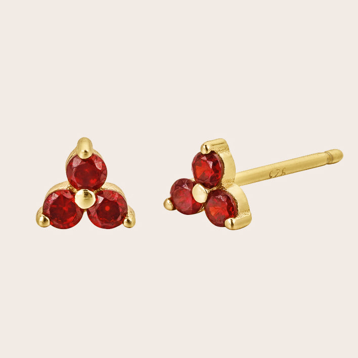 FREE Gold Birthstone Studs
