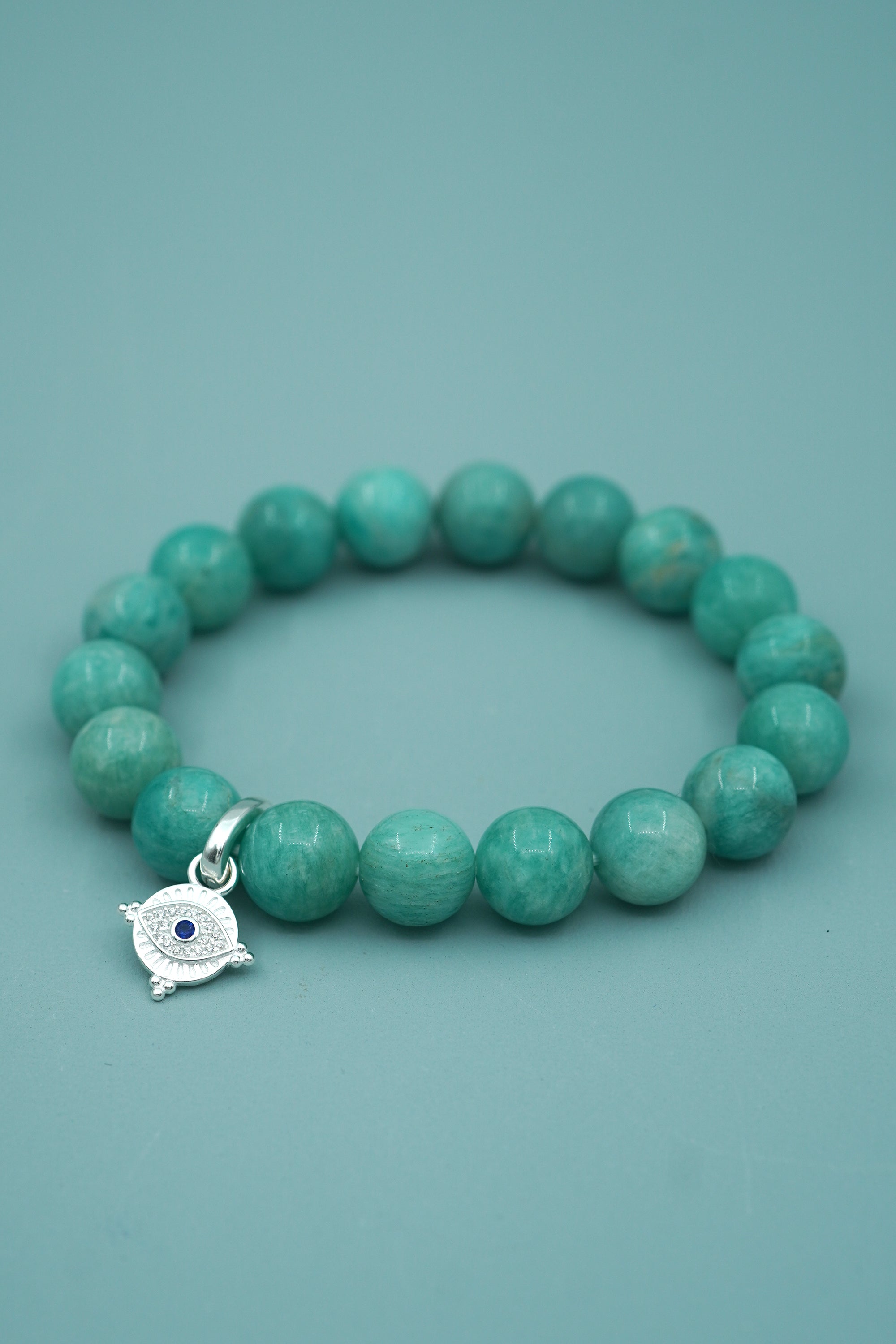 Protection of Eye Bracelet - Silver