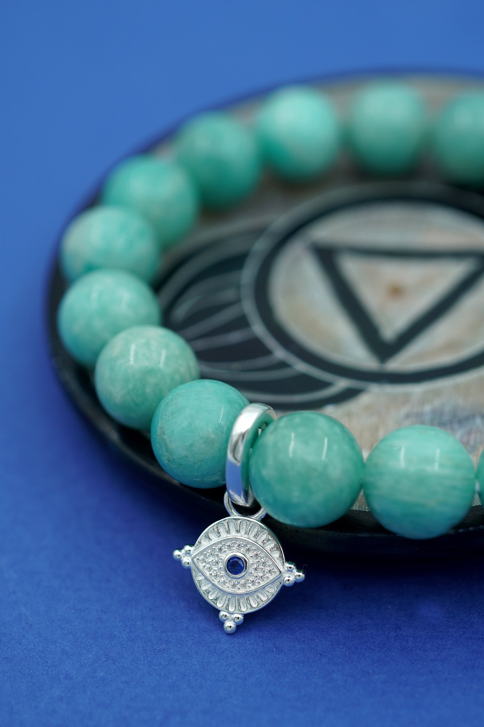 Protection of Eye Bracelet - Silver