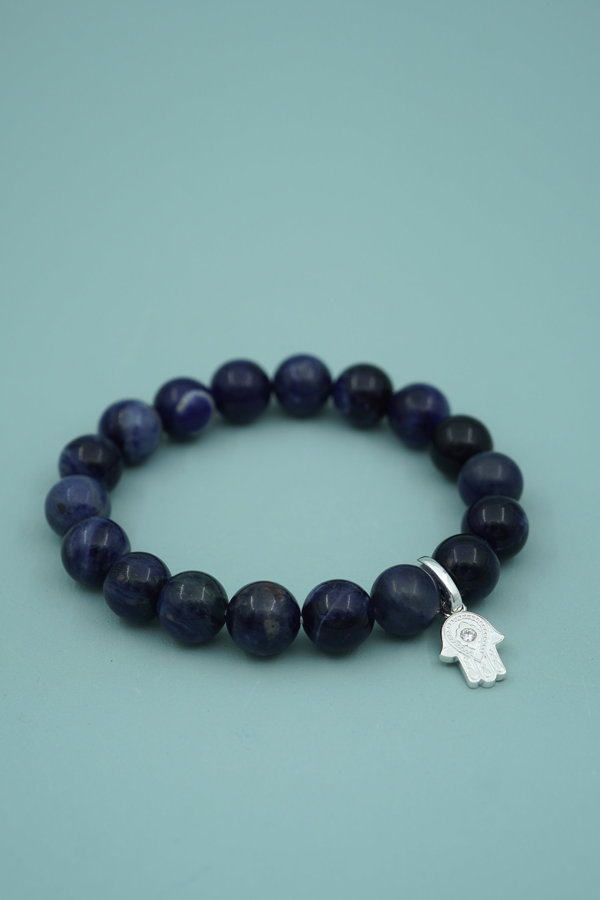 Hamsa Blessings Bracelet - Silver