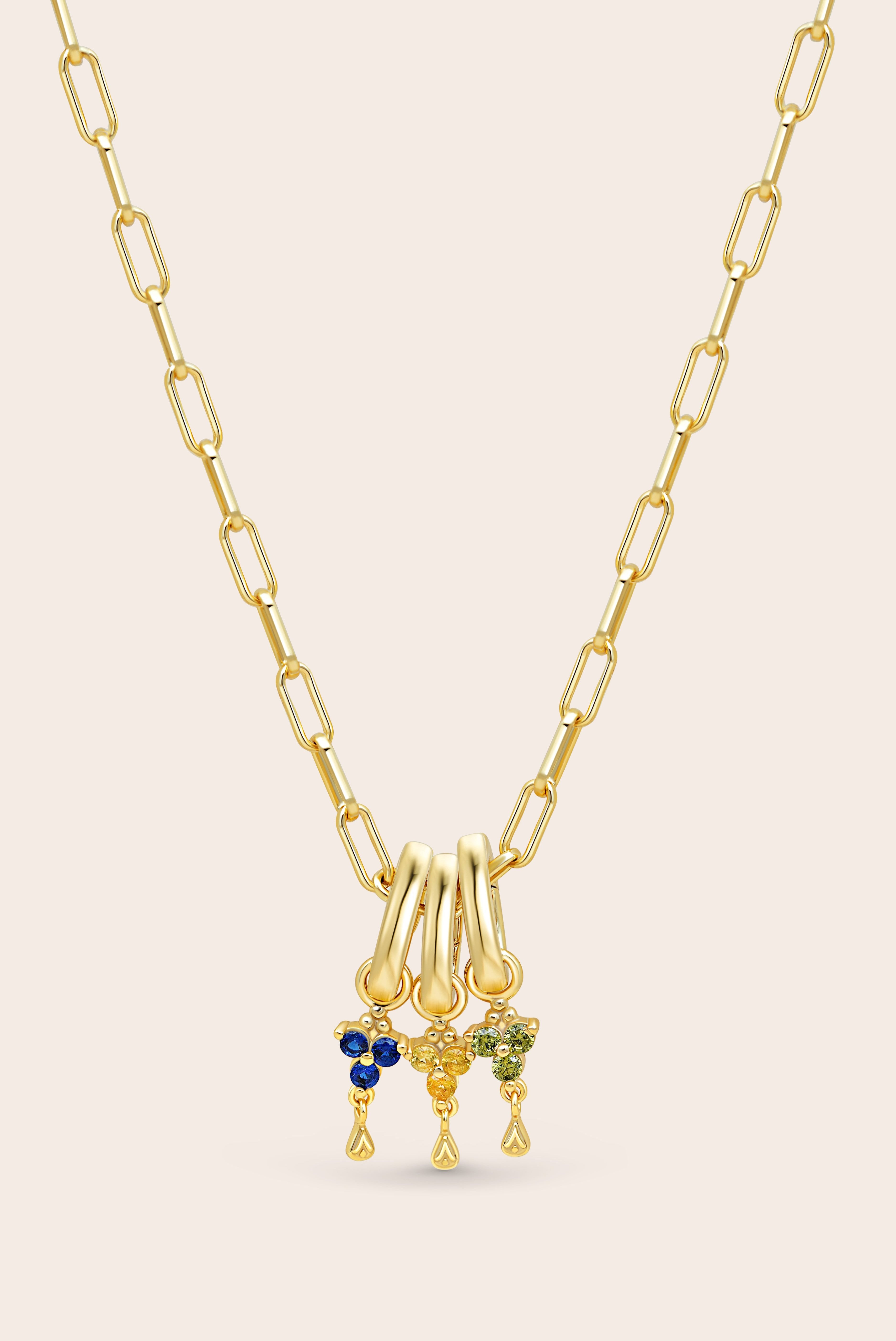 Paperclip Chain Necklace - Gold
