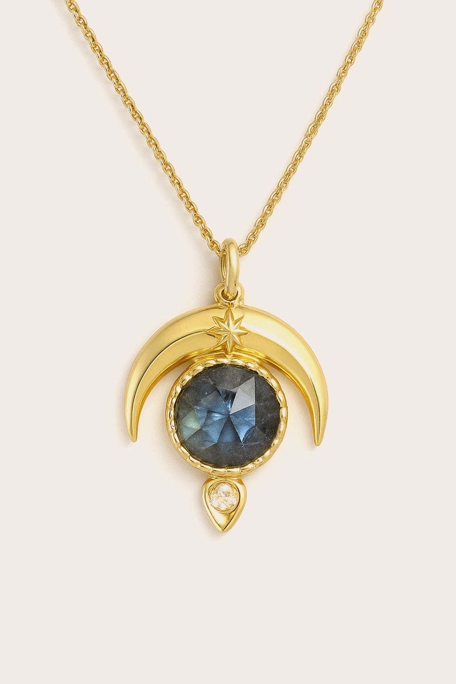 Labradorite Dare to Dream Necklace - Gold