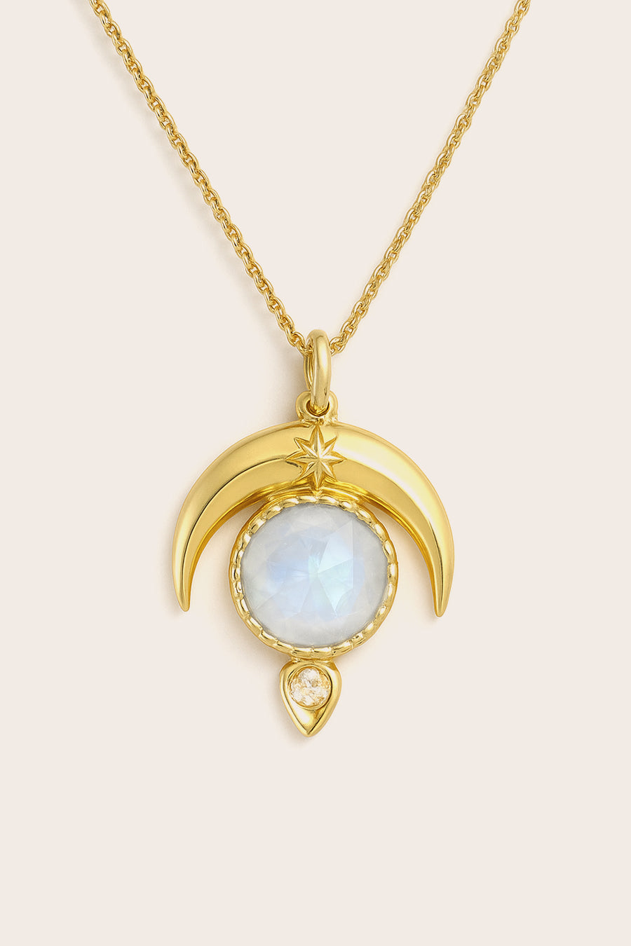 Moonstone Dare to Dream Necklace - Gold