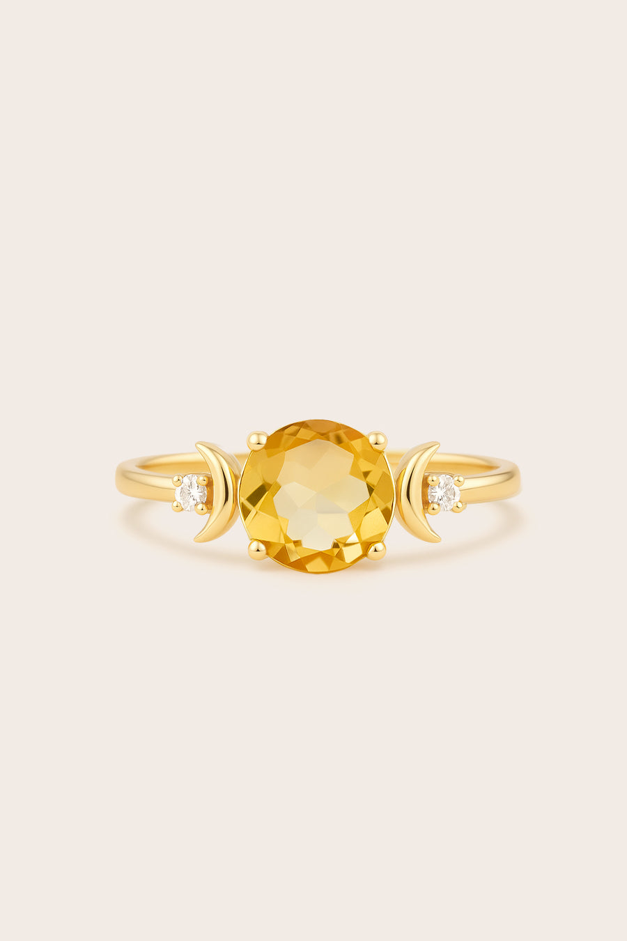 Citrine Dare to Dream Ring - Gold