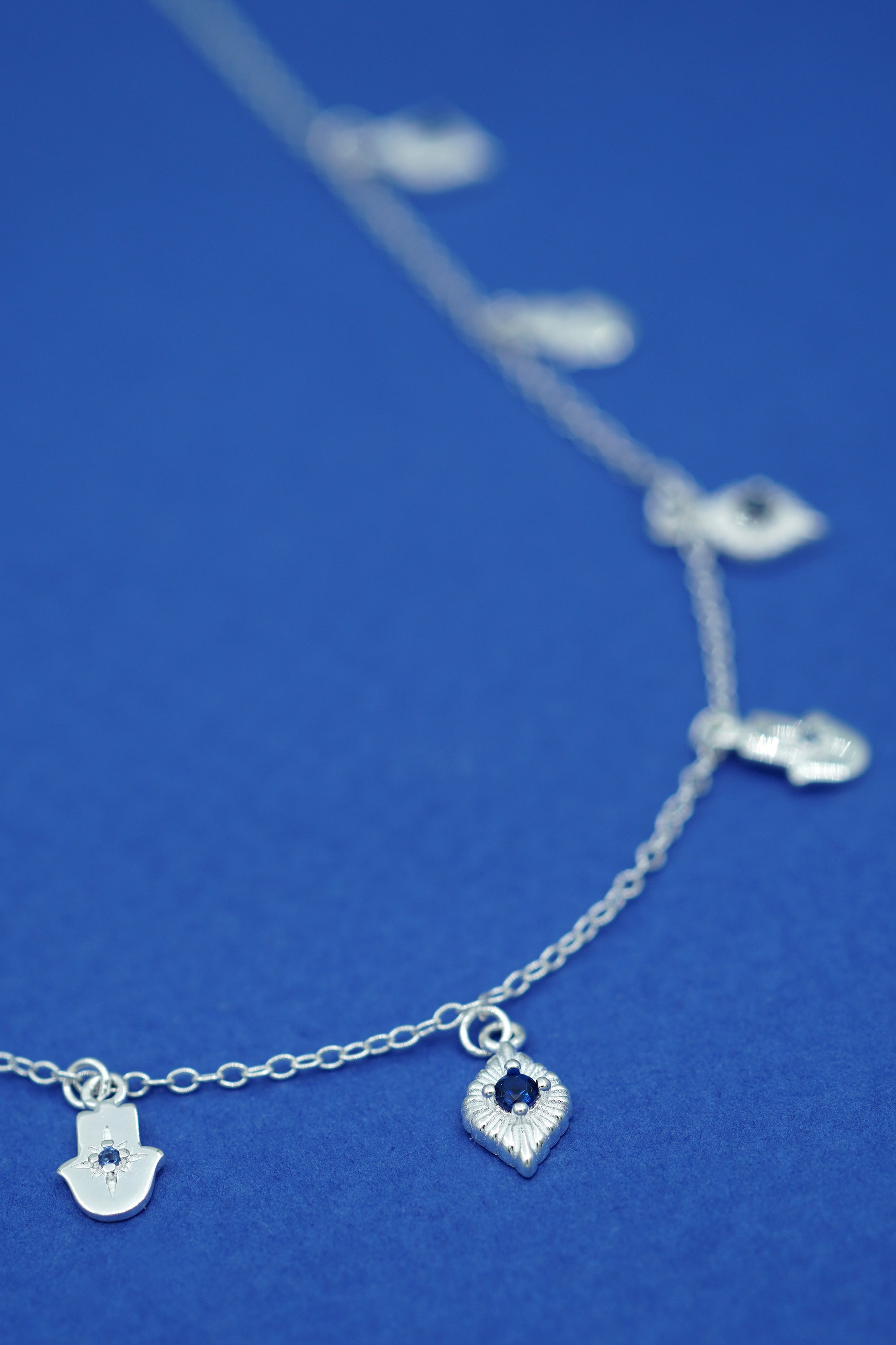Divine Protection Necklace - Silver