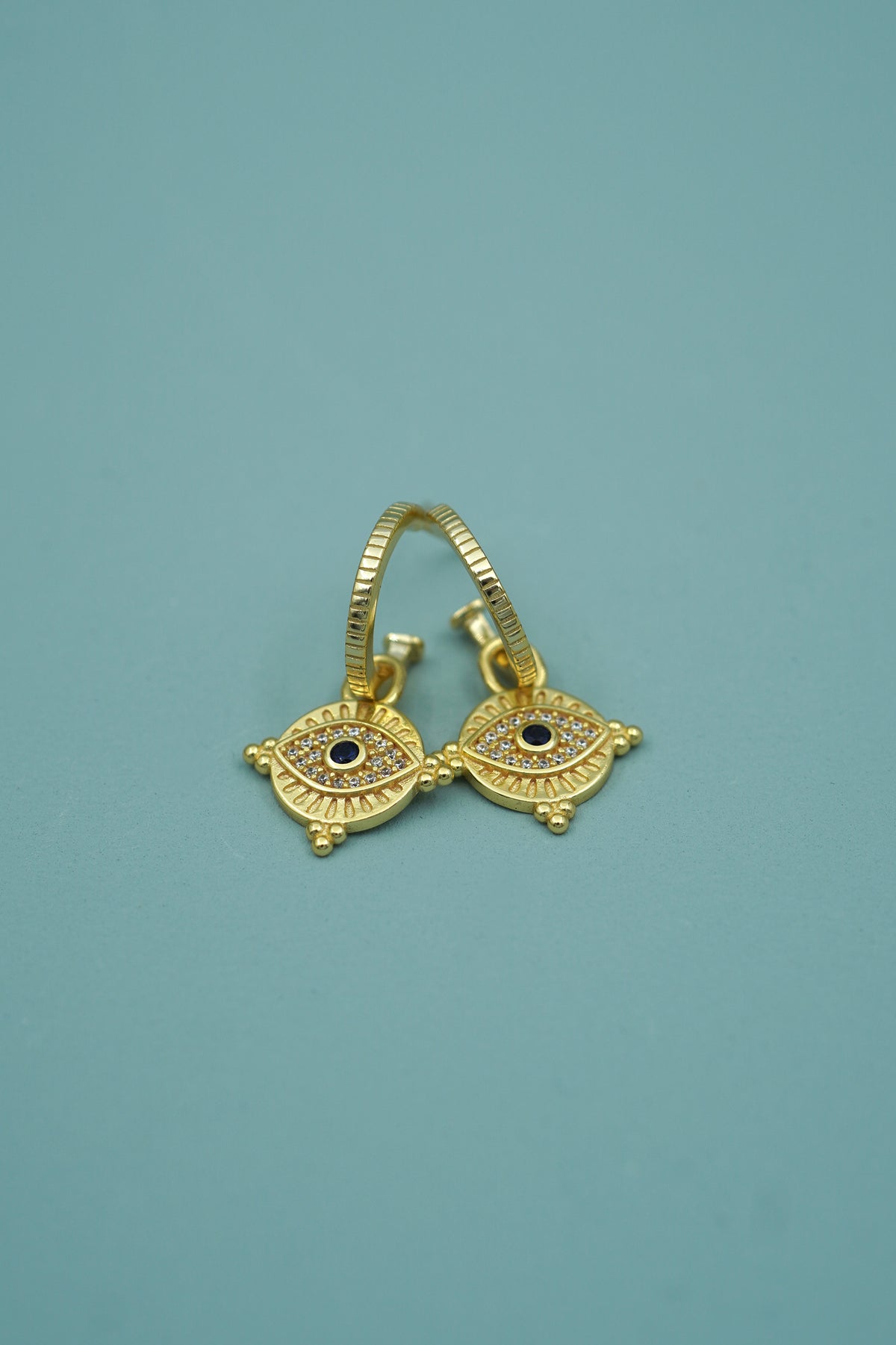 Protection of Eye Hoops - Gold