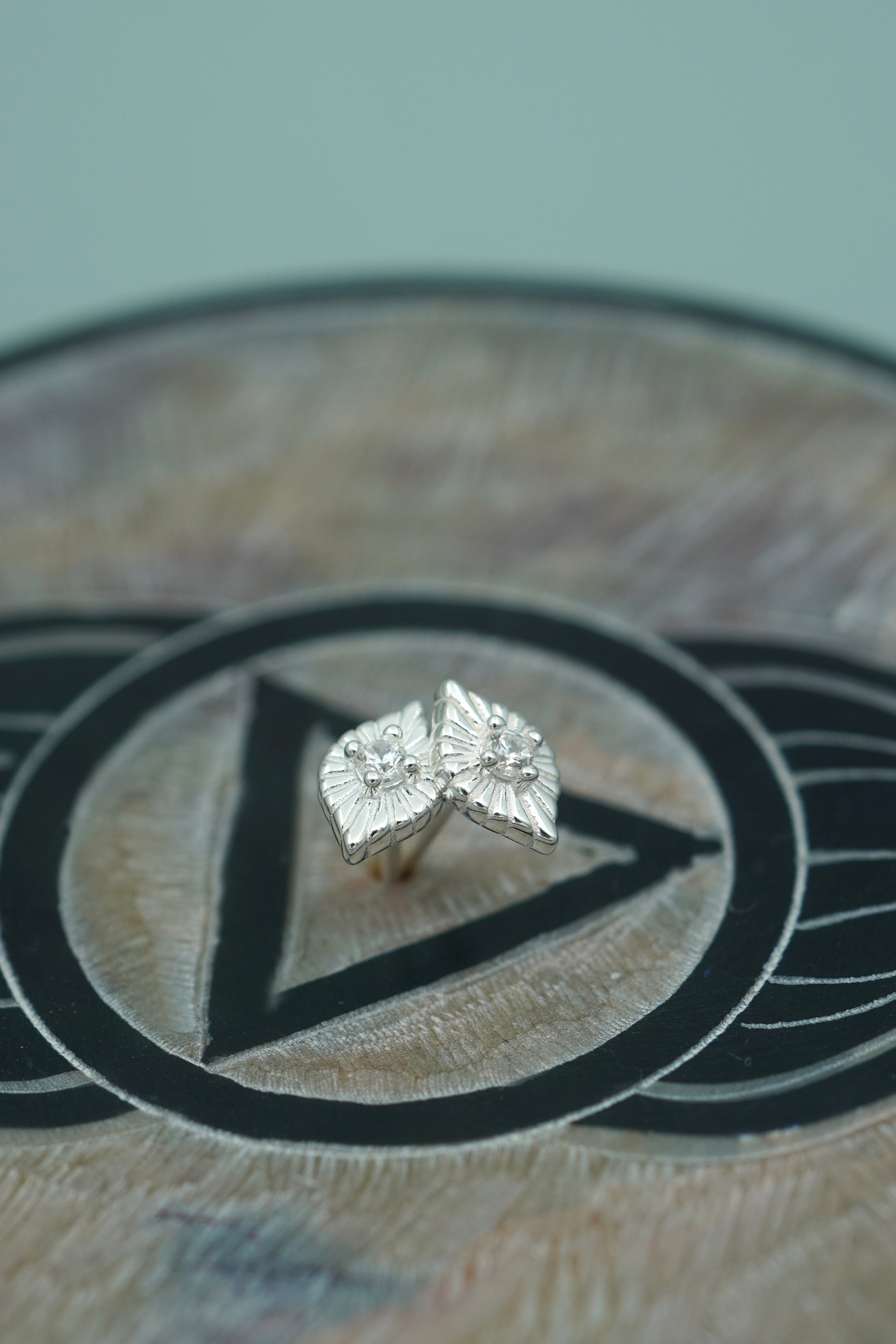 True Sight Studs - Silver