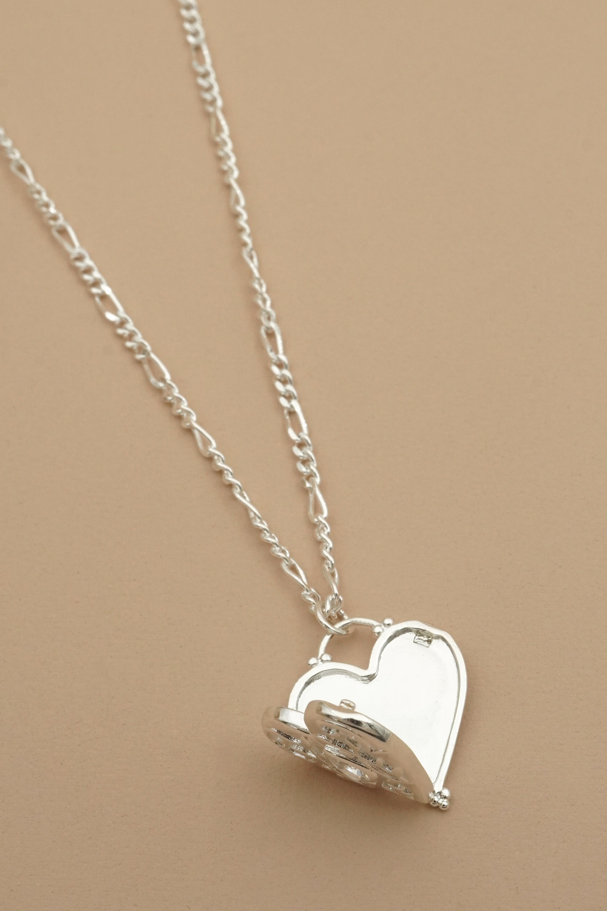 Flourish Locket - Silver