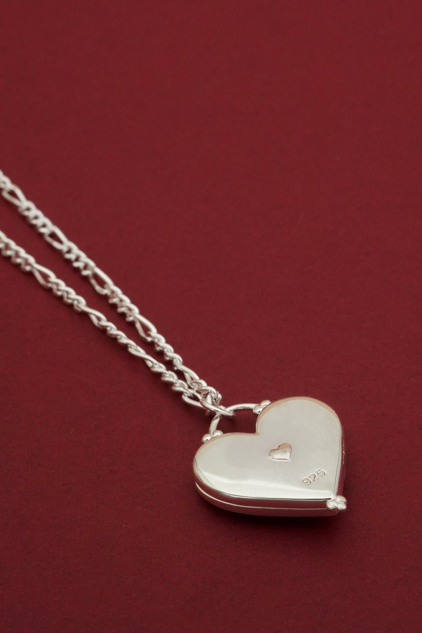 Flourish Locket - Silver