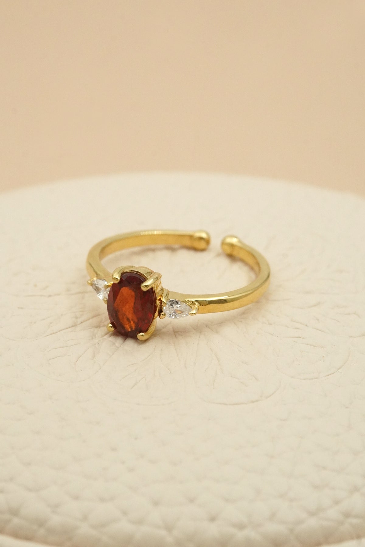 January Birthstone Ring - Gold