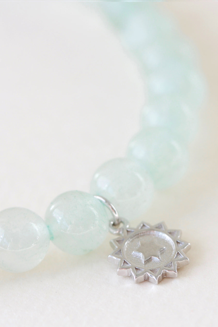 Heart Chakra Bracelet Silver