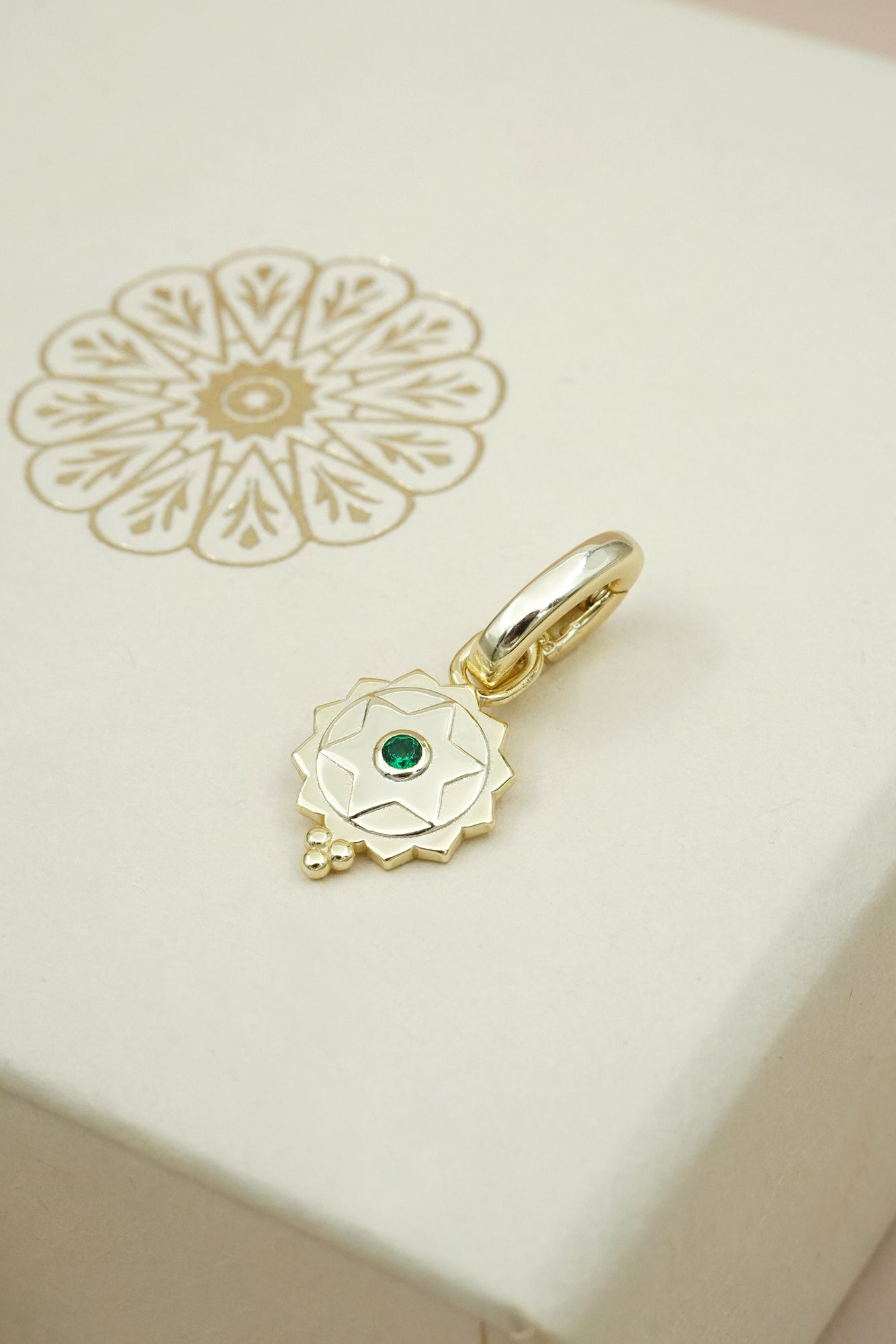 Heart Chakra Charm - Gold