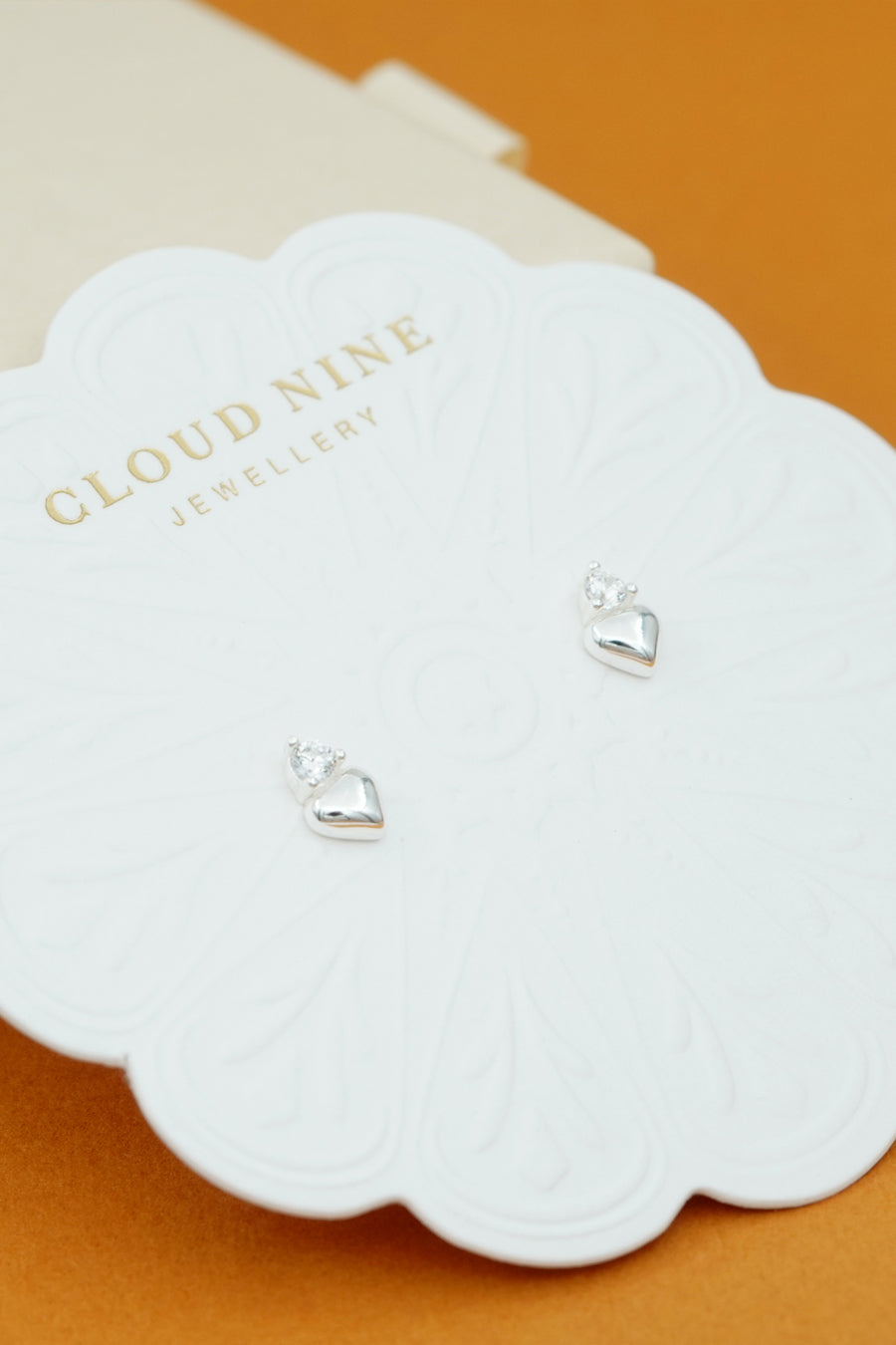 You Are Loved Studs - Silver