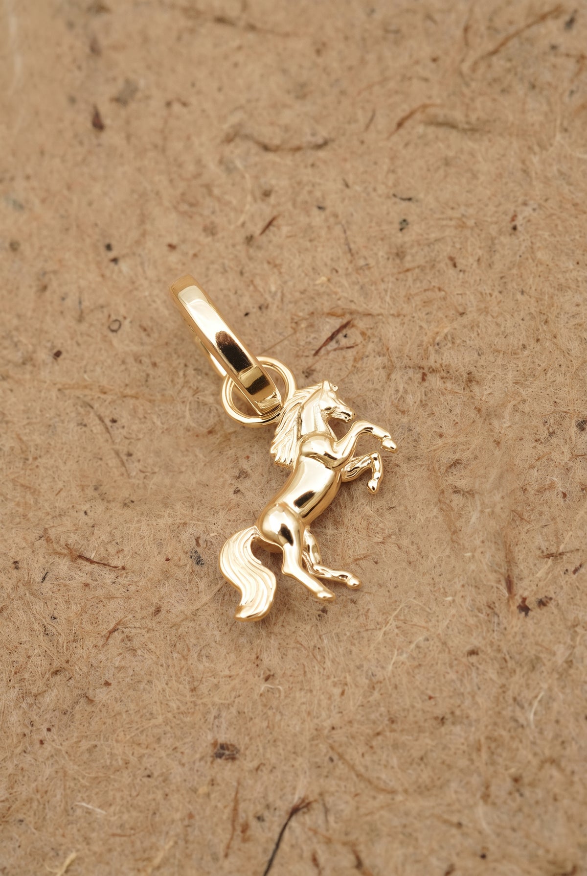 PRE ORDER Stand Strong Horse Charm - Gold