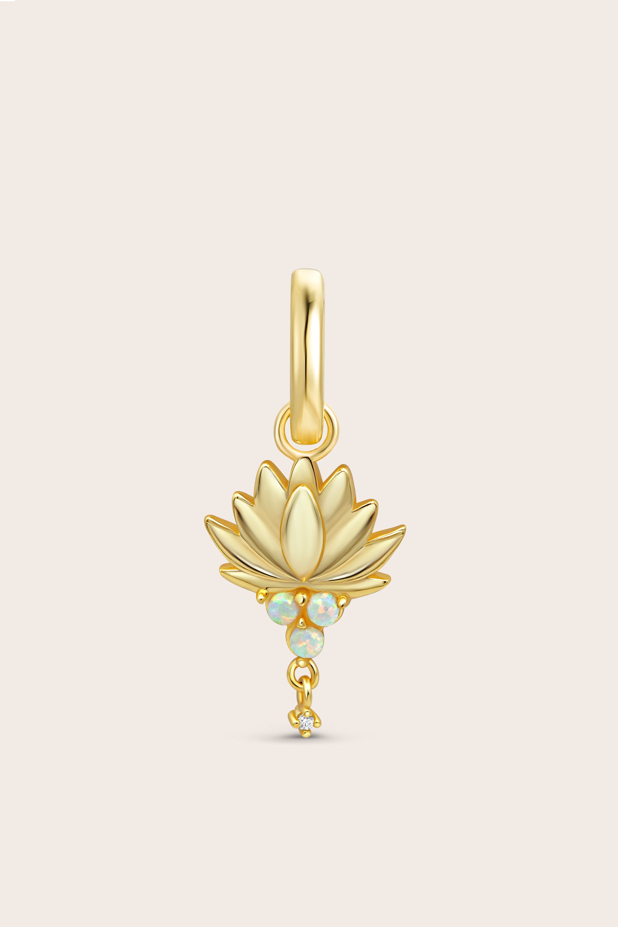 Lotus Charm - Gold