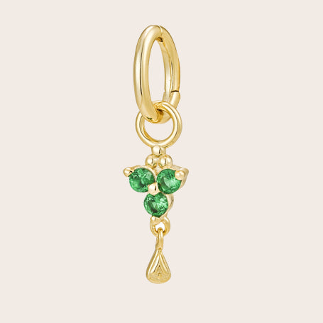 Birthstone Charm Gold