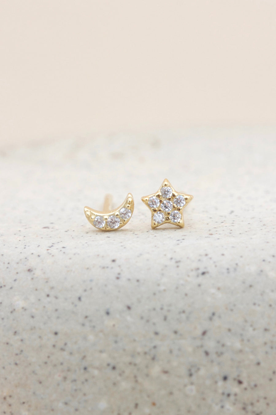 Night Sky Studs - Gold