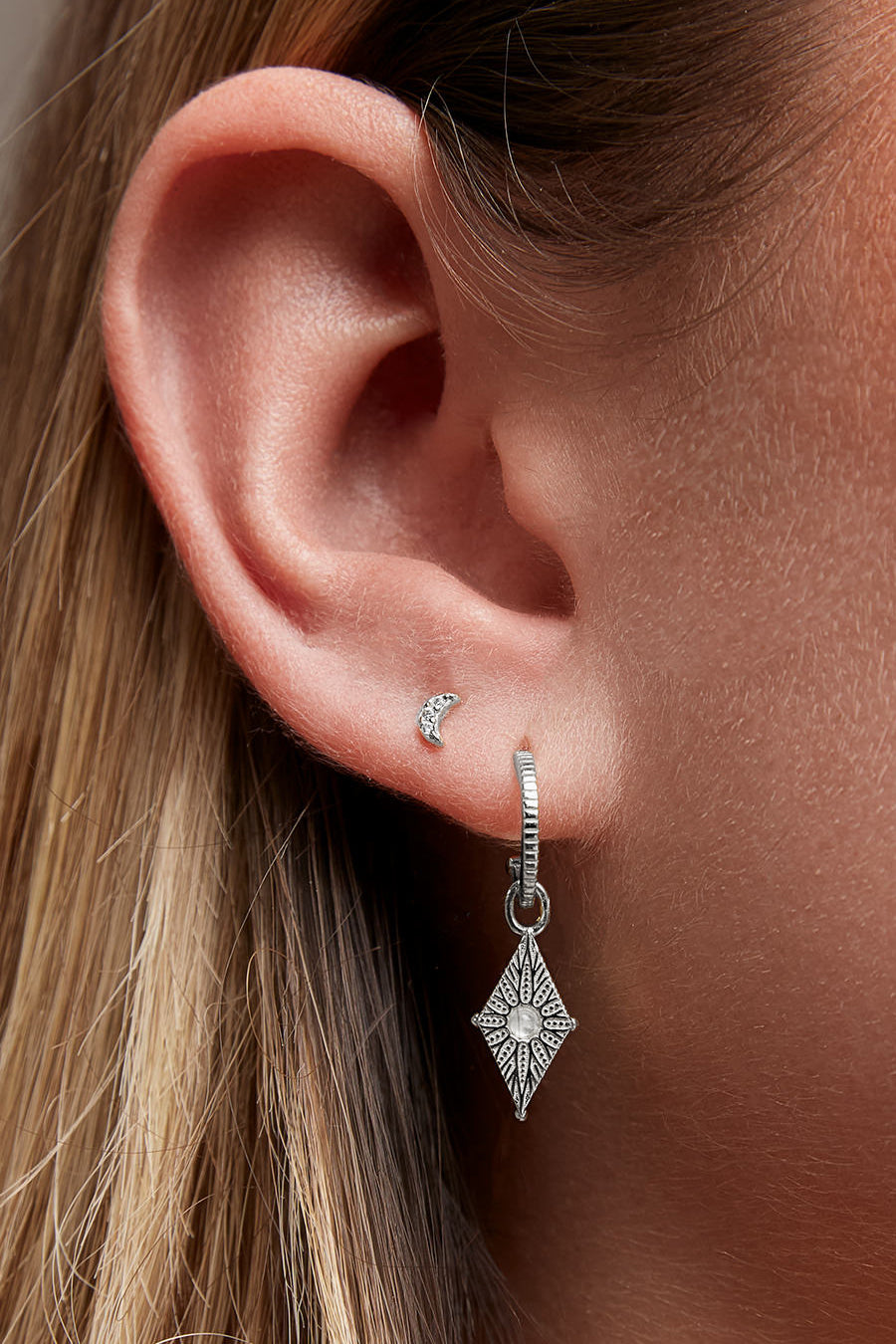 North Star Hoops - Silver