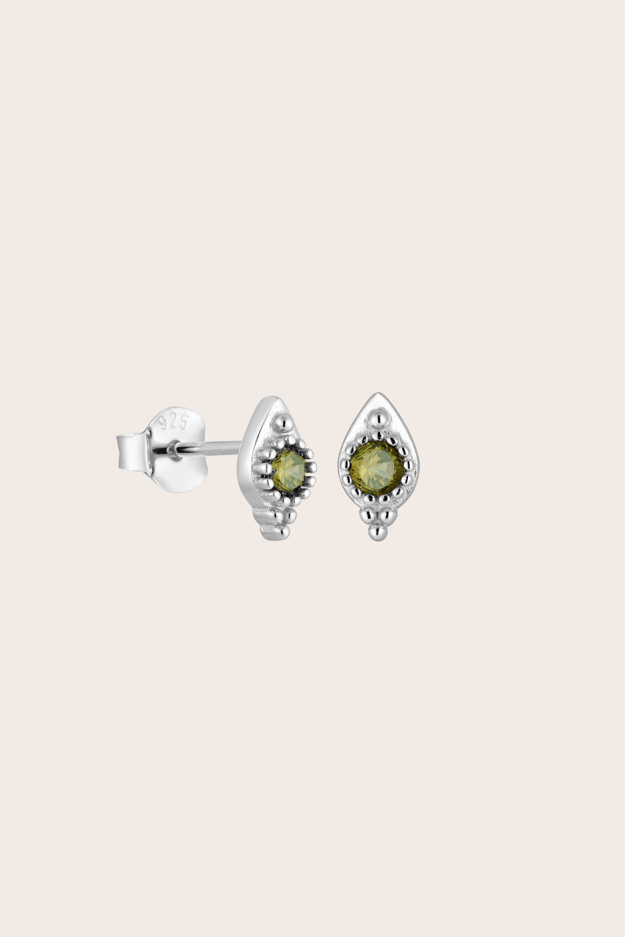 Inner Calm Studs- Silver