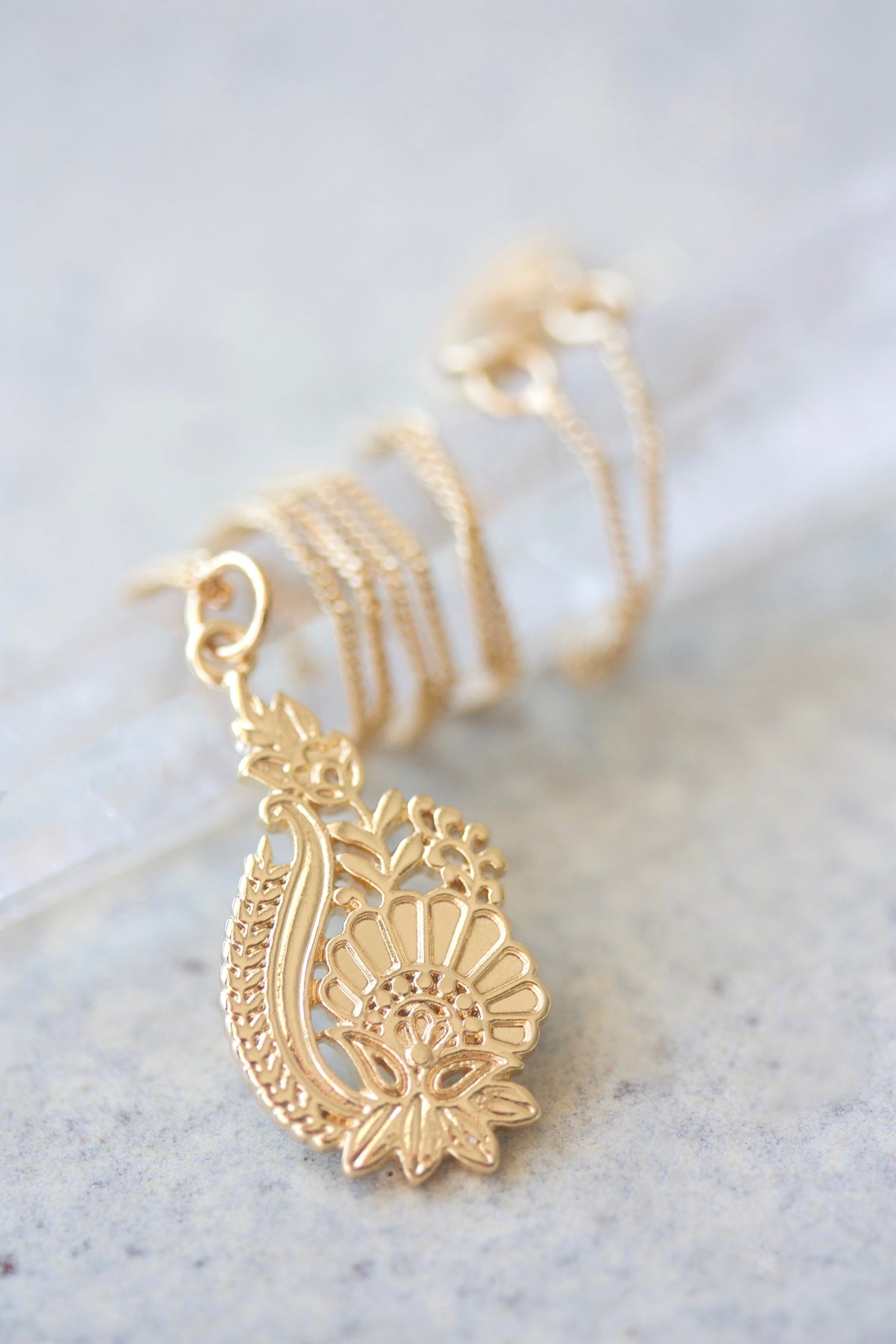 In Bloom Necklace - Gold