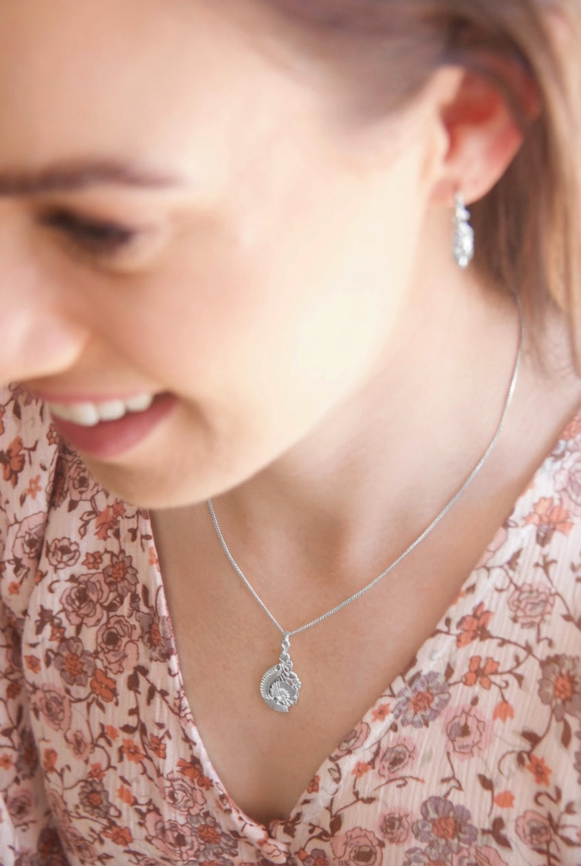 In Bloom Necklace - Silver