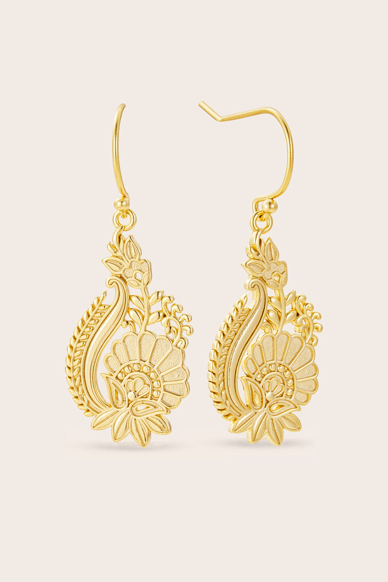 In Bloom Earrings - Gold