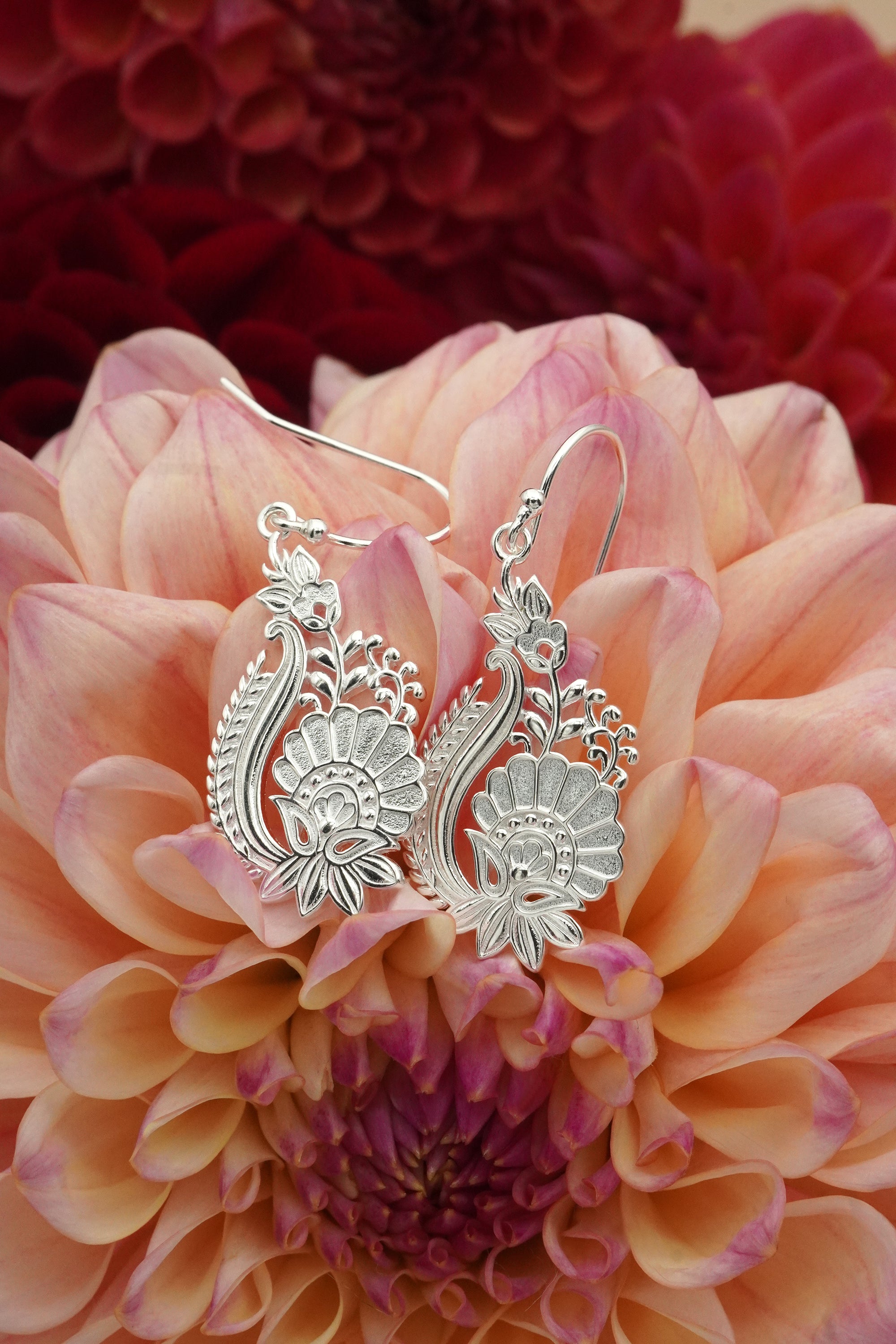 In Bloom Earrings - Silver